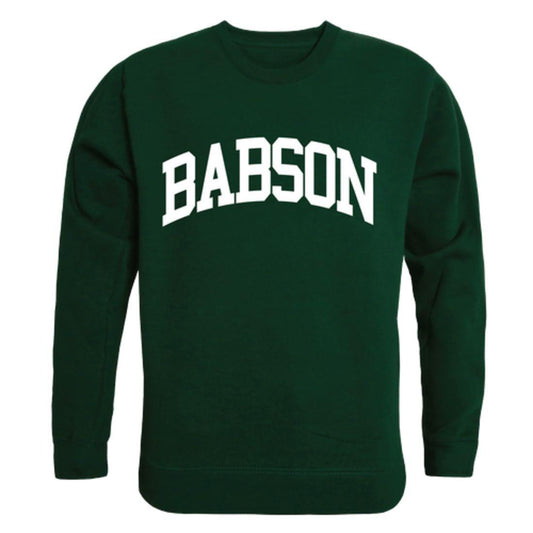 Babson College Beavers Arch Crewneck Pullover Sweatshirt Sweater Forest-Campus-Wardrobe