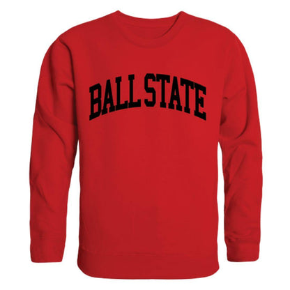 BSU Ball State University Arch Crewneck Pullover Sweatshirt Sweater Red-Campus-Wardrobe
