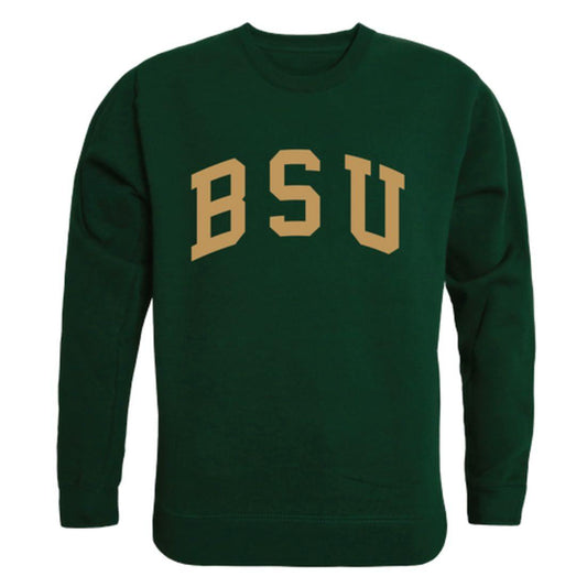 BSU Bemidji State University Beavers Arch Crewneck Pullover Sweatshirt Sweater Forest-Campus-Wardrobe