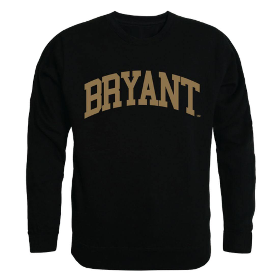 Bryant University Bulldogs Arch Crewneck Pullover Sweatshirt Sweater Black-Campus-Wardrobe