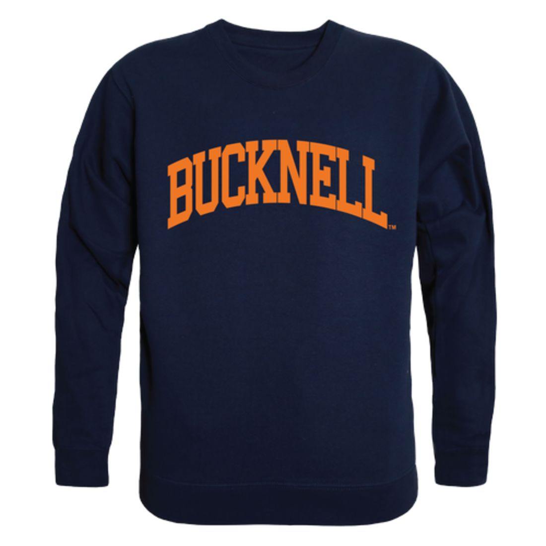 Bucknell University Bison Arch Crewneck Pullover Sweatshirt Sweater Navy-Campus-Wardrobe