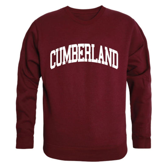 Cumberland University Phoenix Arch Crewneck Pullover Sweatshirt Sweater Maroon-Campus-Wardrobe