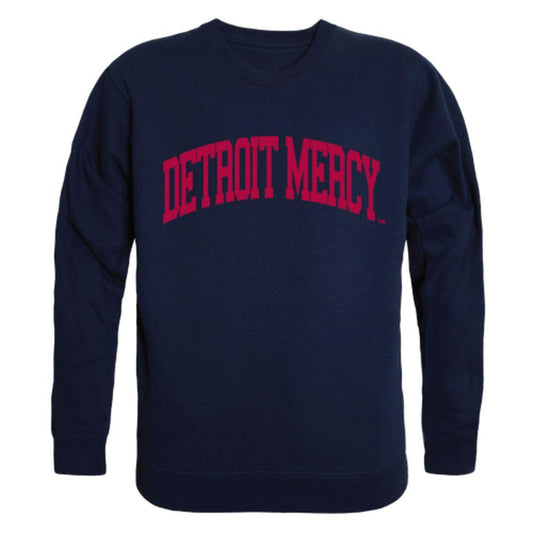 UDM University of Detroit Mercy Titans Arch Crewneck Pullover Sweatshirt Sweater Navy-Campus-Wardrobe