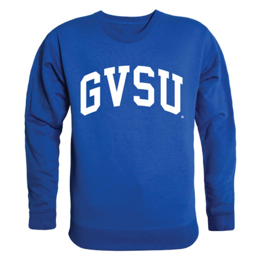 GVSU Grand Valley State University Lakers Arch Crewneck Pullover Sweatshirt Sweater Royal-Campus-Wardrobe
