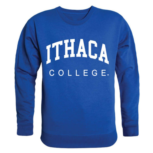Ithaca College Bombers Arch Crewneck Pullover Sweatshirt Sweater Royal-Campus-Wardrobe