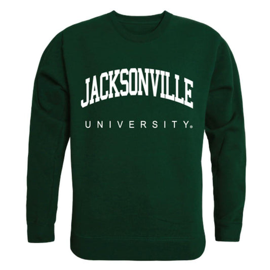 JU Jacksonville University Dolphin Arch Crewneck Pullover Sweatshirt Sweater Forest-Campus-Wardrobe
