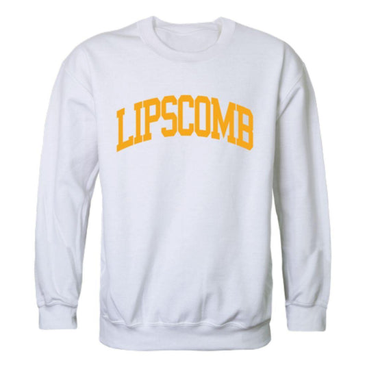 Lipscomb University Bisons Arch Crewneck Pullover Sweatshirt Sweater White-Campus-Wardrobe