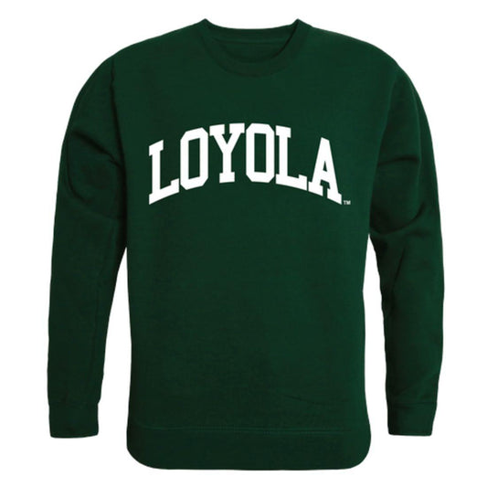 Loyola University Maryland Greyhounds Arch Crewneck Pullover Sweatshirt Sweater Forest-Campus-Wardrobe