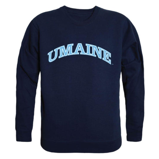 UMaine University of Maine BlackBears Arch Crewneck Pullover Sweatshirt Sweater Navy-Campus-Wardrobe