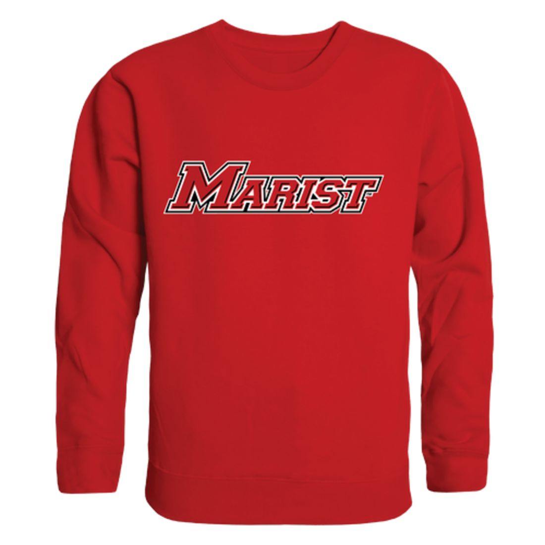 Marist College RedFoxes Arch Crewneck Pullover Sweatshirt Sweater Red-Campus-Wardrobe