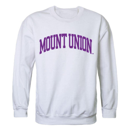 University of Mount Union Raiders Arch Crewneck Pullover Sweatshirt Sweater White-Campus-Wardrobe