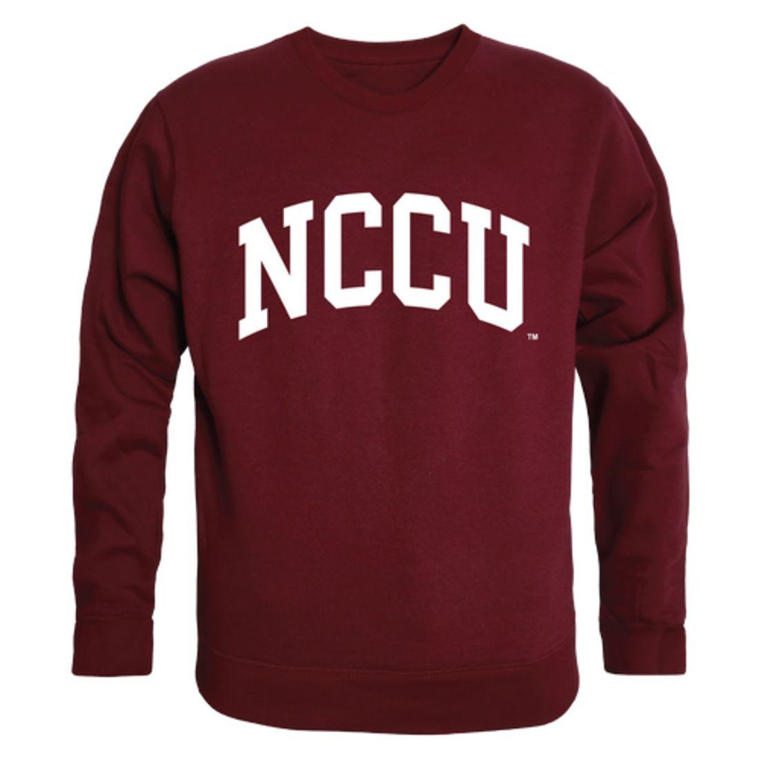 NCCU North Carolina Central University Eagles Arch Crewneck Pullover Sweatshirt Sweater Maroon-Campus-Wardrobe