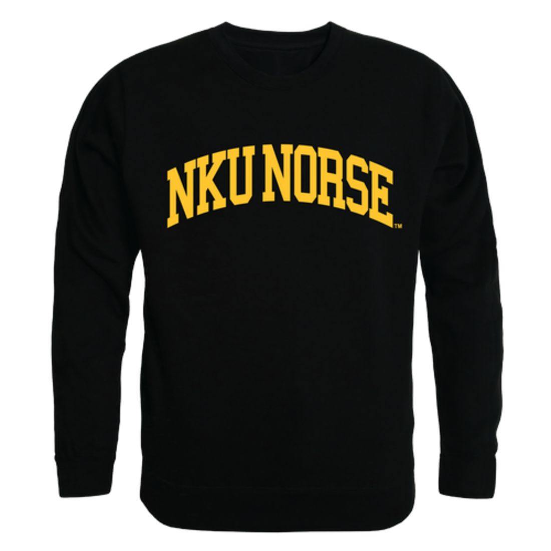 NKU Northern Kentucky University Norse Arch Crewneck Pullover Sweatshirt Sweater Black-Campus-Wardrobe
