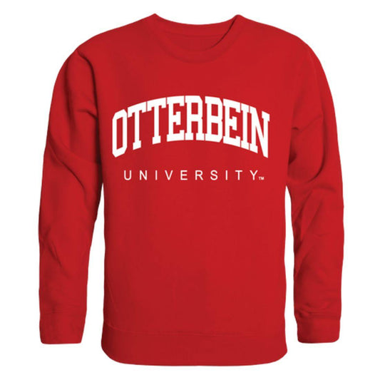 Otterbein University Arch Crewneck Pullover Sweatshirt Sweater Red-Campus-Wardrobe
