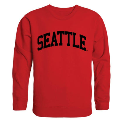 Seattle University Redhawks Arch Crewneck Pullover Sweatshirt Sweater Red-Campus-Wardrobe