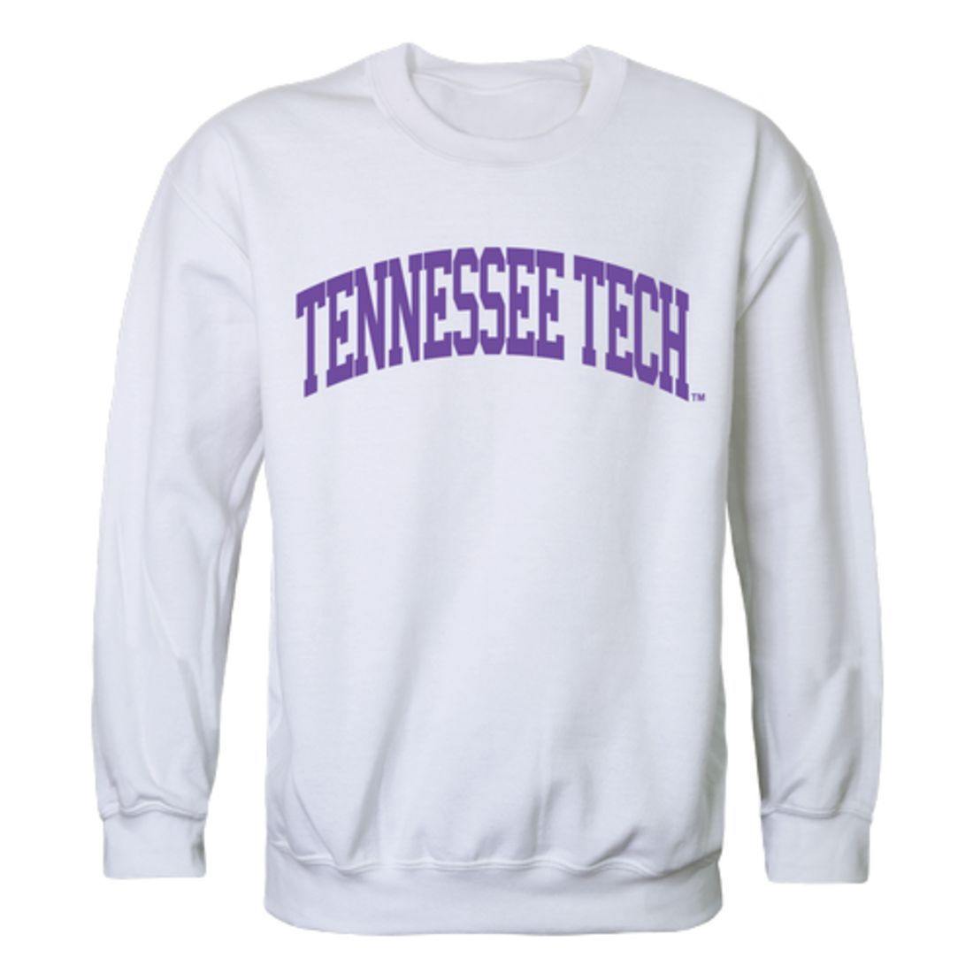 TTU Tennessee Tech University Golden Eagles Arch Crewneck Pullover Sweatshirt Sweater White-Campus-Wardrobe
