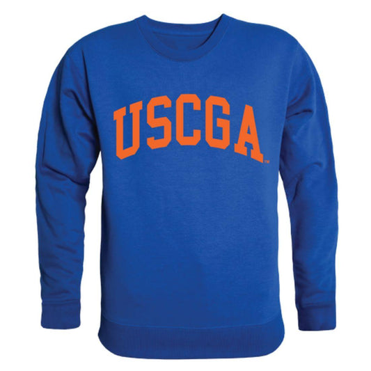 USCGA United States Coast Guard Academy Bears Arch Crewneck Pullover Sweatshirt Sweater Royal-Campus-Wardrobe