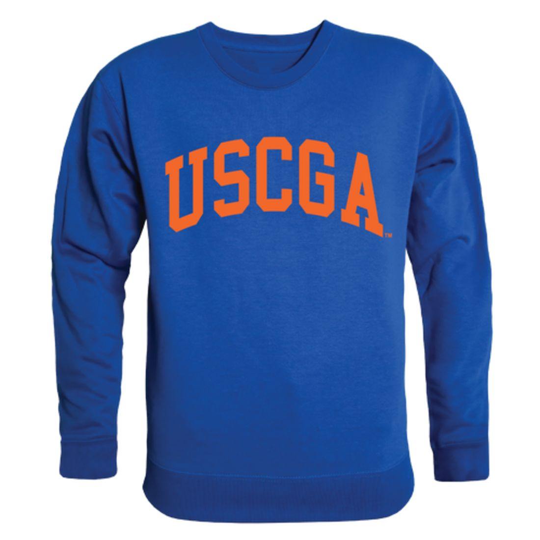 USCGA United States Coast Guard Academy Bears Arch Crewneck Pullover Sweatshirt Sweater Royal-Campus-Wardrobe