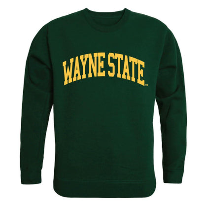 Wayne State University Warriors Arch Crewneck Pullover Sweatshirt Sweater Forest-Campus-Wardrobe