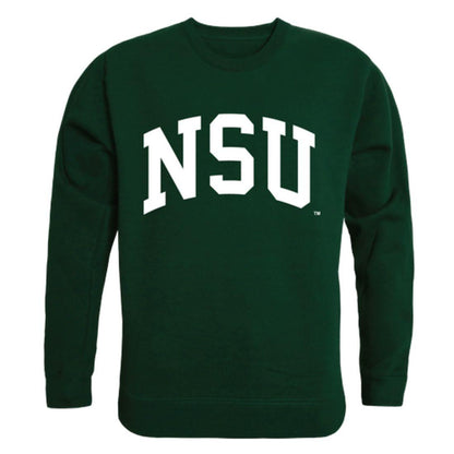 NSU Northeastern State University RiverHawks Arch Crewneck Pullover Sweatshirt Sweater Forest-Campus-Wardrobe