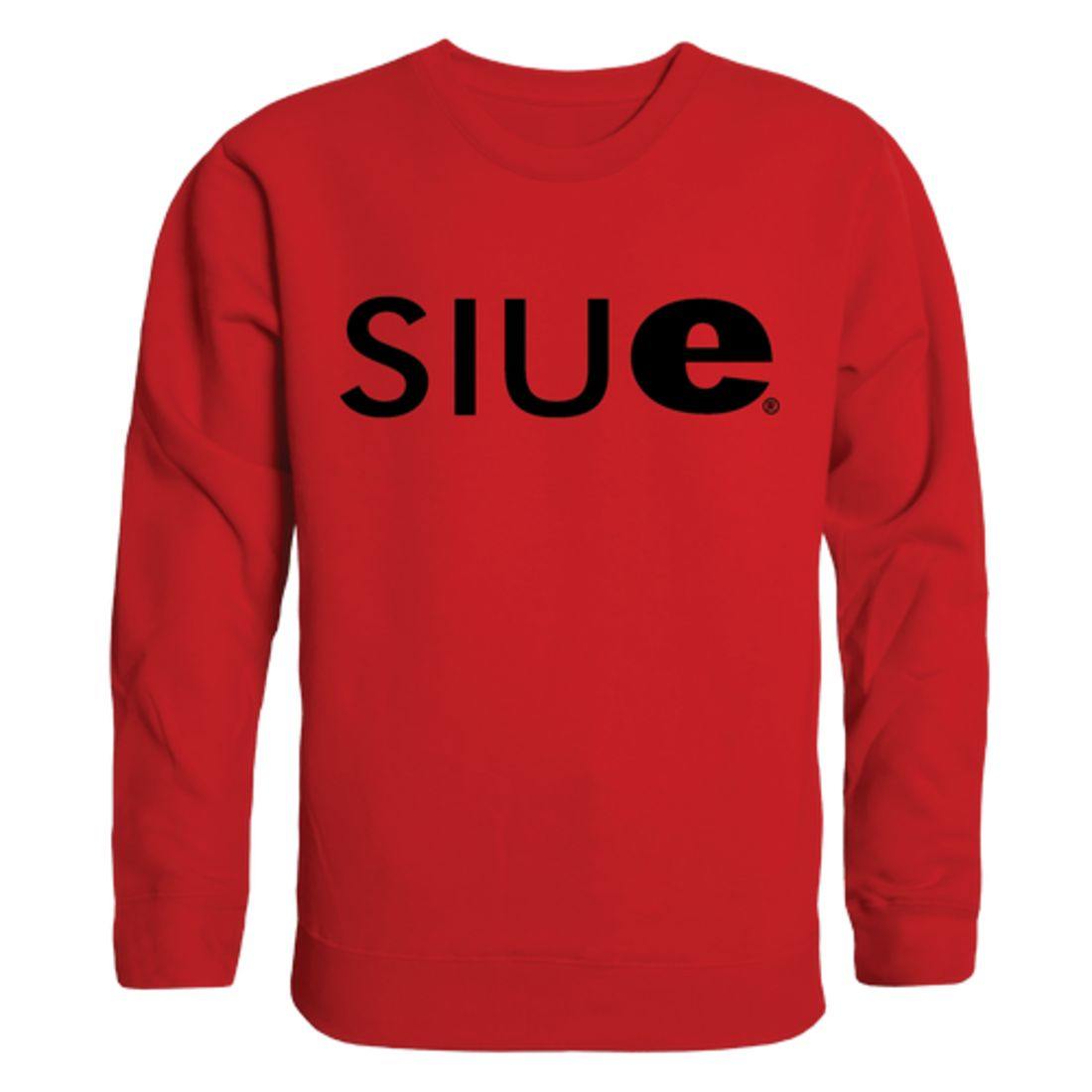 SIUE Southern Illinois University Edwardsville Cougars Arch Crewneck Pullover Sweatshirt Sweater Red-Campus-Wardrobe