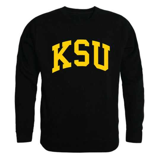 KYSU Kentucky State University Thorobreds Arch Crewneck Pullover Sweatshirt Sweater Black-Campus-Wardrobe