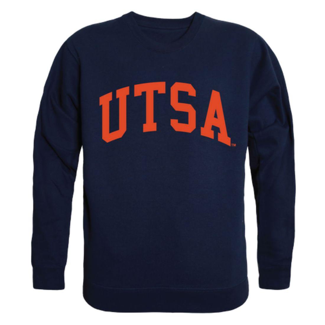 UTSA University of Texas at San Antonio Roadrunners Arch Crewneck Pullover Sweatshirt Sweater Navy-Campus-Wardrobe