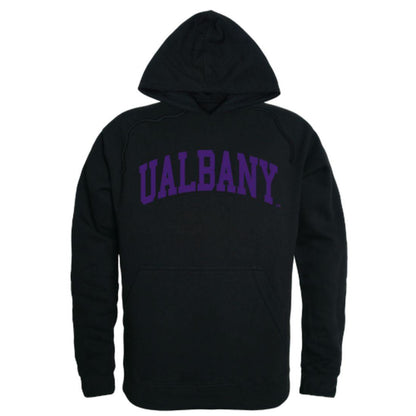 UAlbany University at Albany The Great Danes College Hoodie Sweatshirt Black-Campus-Wardrobe