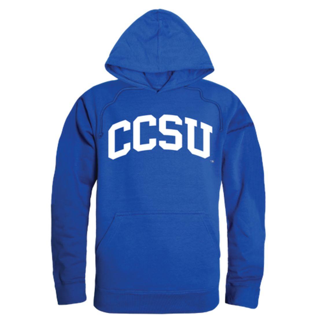 CCSU Central Connecticut State University Blue Devils College Hoodie Sweatshirt Royal-Campus-Wardrobe