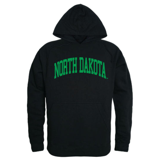 UND University of North Dakota Fighting Hawks College Hoodie Sweatshirt Black-Campus-Wardrobe