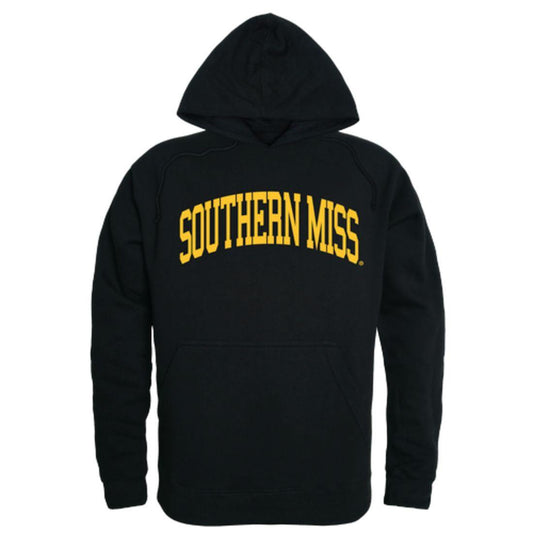 USM University of Southern Mississippi Golden Eagles College Hoodie Sweatshirt Black-Campus-Wardrobe