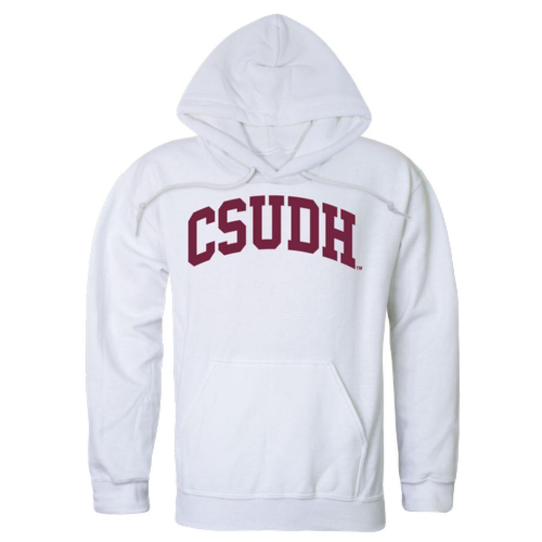 CSUDH California State University Dominguez Hills Toros College Hoodie Sweatshirt White-Campus-Wardrobe