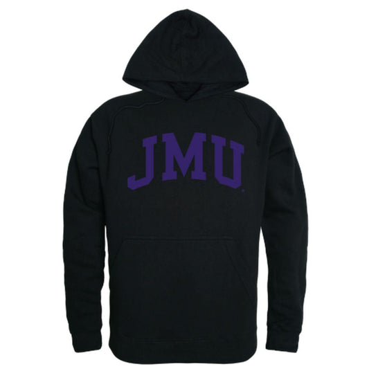 JMU James Madison University Dukes College Hoodie Sweatshirt Black-Campus-Wardrobe