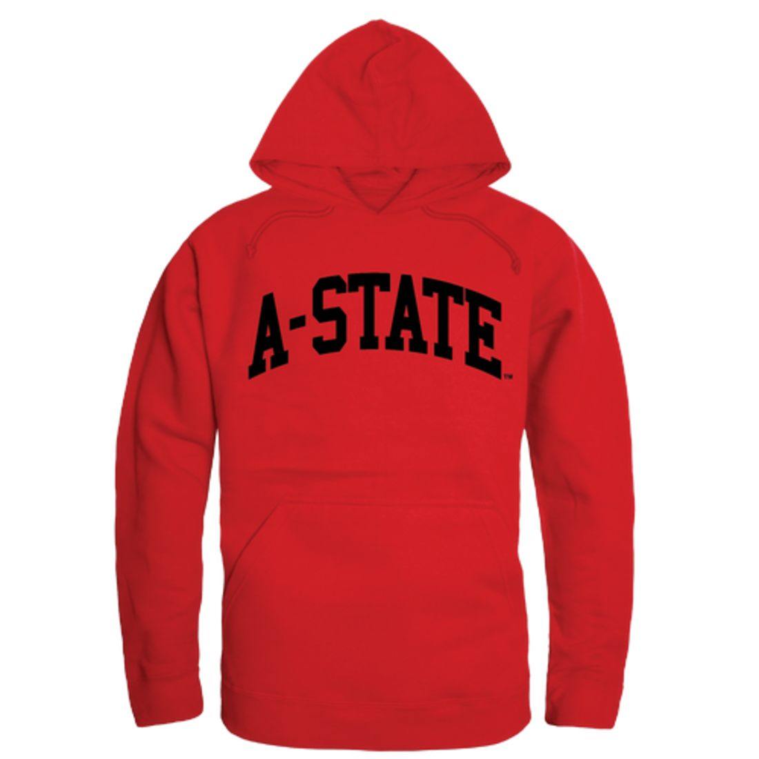 Arkansas State University A-State RedWolves College Hoodie Sweatshirt Red-Campus-Wardrobe