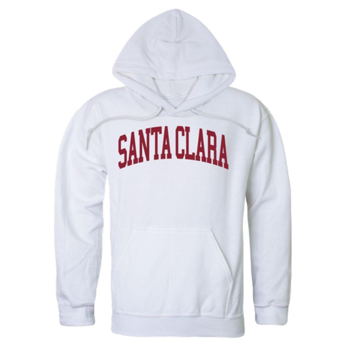 SCU Santa Clara University Broncos College Hoodie Sweatshirt White-Campus-Wardrobe