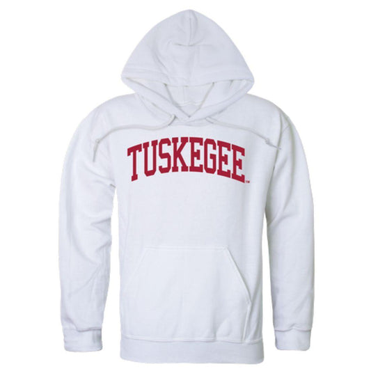 Tuskegee University Golden Tigers College Hoodie Sweatshirt White-Campus-Wardrobe