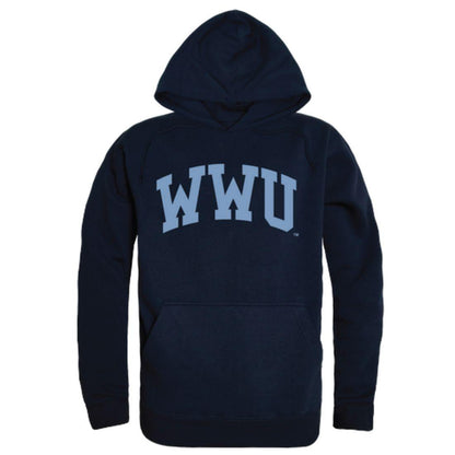 WWU Western Washington University Vikings College Hoodie Sweatshirt Navy-Campus-Wardrobe