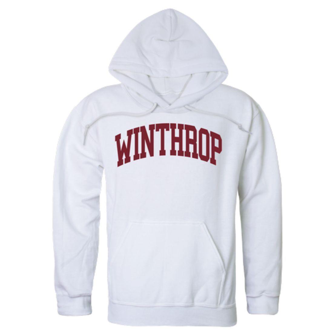 Winthrop University Eagles College Hoodie Sweatshirt White-Campus-Wardrobe