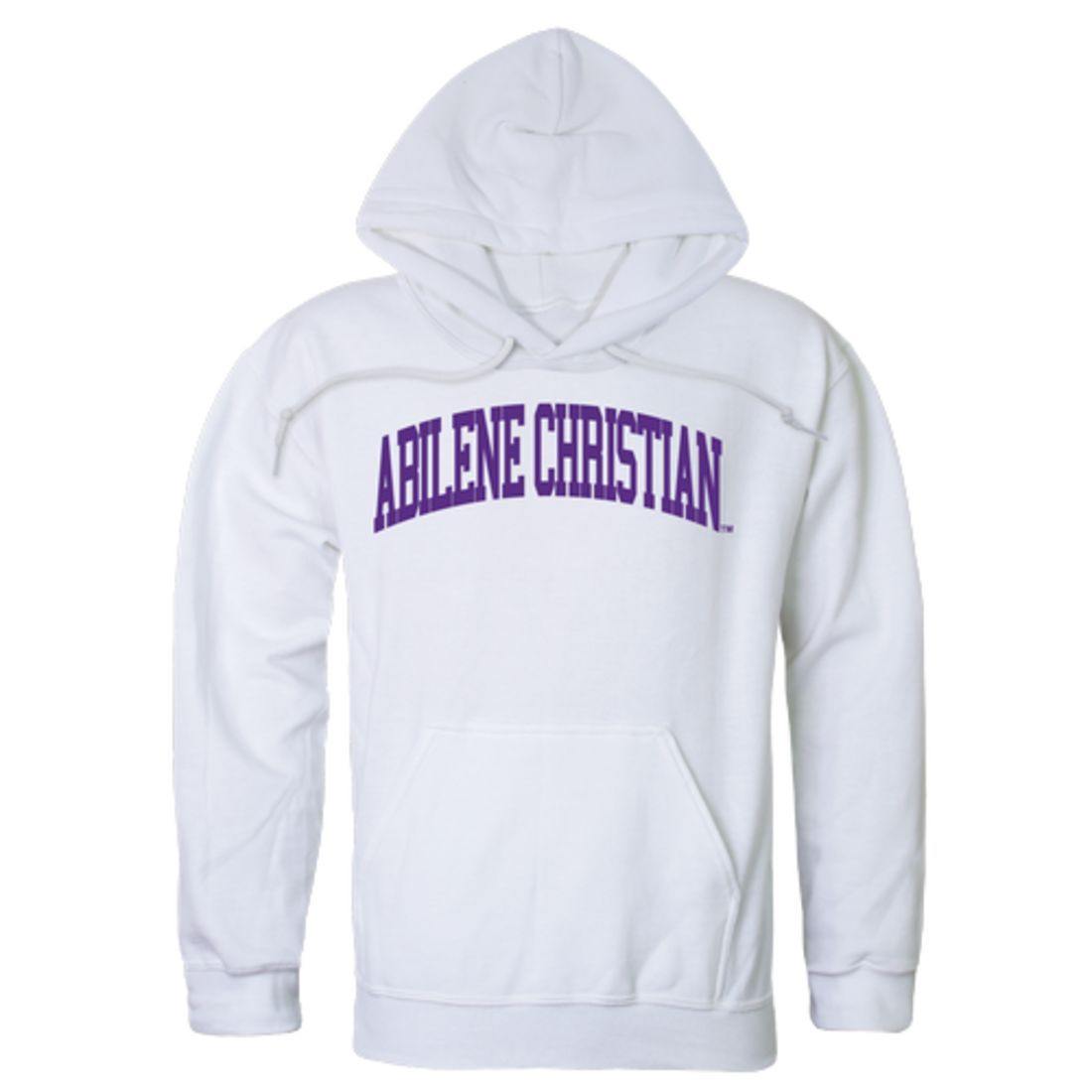 ACU Abilene Christian University Wildcats College Hoodie Sweatshirt White-Campus-Wardrobe