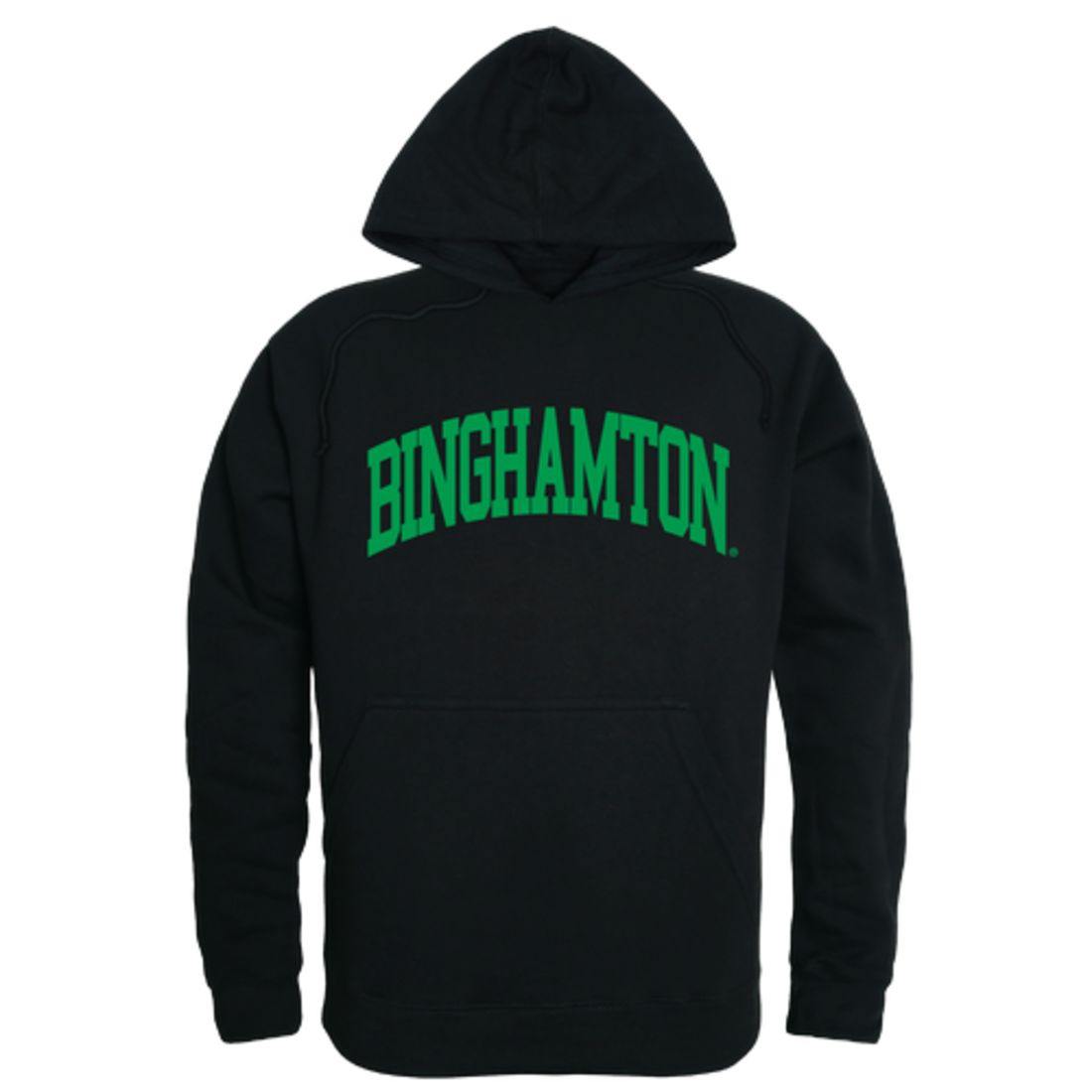 SUNY Binghamton University Bearcats College Hoodie Sweatshirt Black-Campus-Wardrobe
