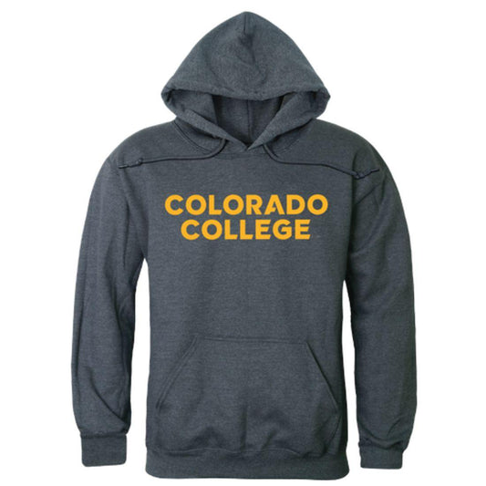 Colorado College CC Tigers College Hoodie Sweatshirt Heather Charcoal-Campus-Wardrobe