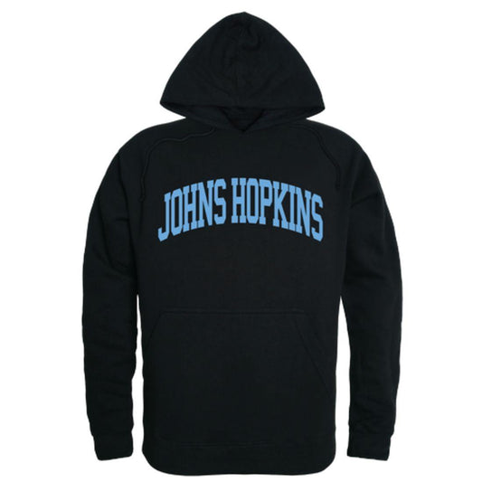 JHU Johns Hopkins University Blue Jays College Hoodie Sweatshirt Black-Campus-Wardrobe