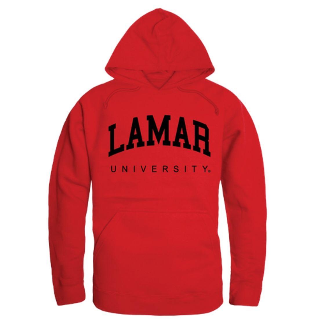 Lamar University College Hoodie Sweatshirt Red-Campus-Wardrobe