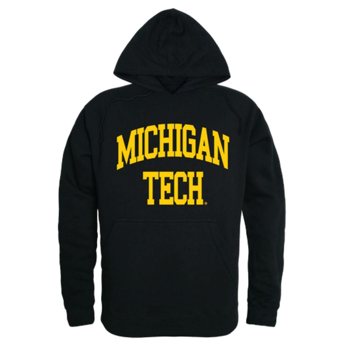 Michigan Technological University Huskies College Hoodie Sweatshirt Black-Campus-Wardrobe
