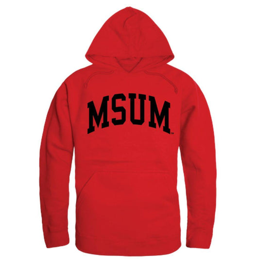 MSUM Minnesota State University Moorhead Dragons College Hoodie Sweatshirt Red-Campus-Wardrobe