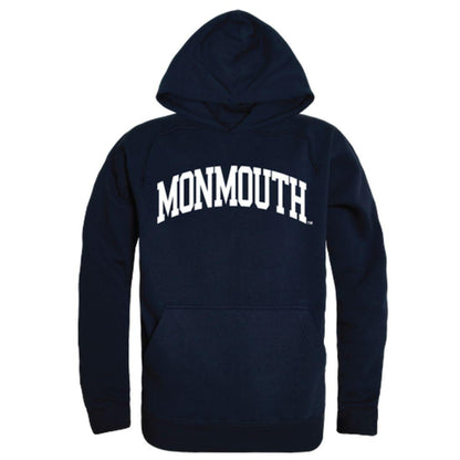 Monmouth University Hawks College Hoodie Sweatshirt Navy-Campus-Wardrobe