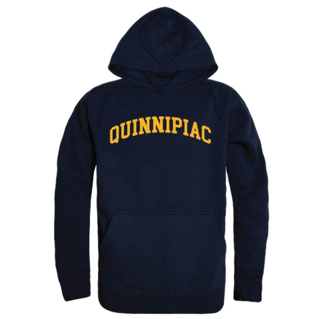 QU Quinnipiac University Bobcats College Hoodie Sweatshirt Navy-Campus-Wardrobe