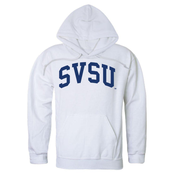 W Republic Svsu Saginaw Valley State University Cardinals Script Crewneck Pullover Sweatshirt Sweater Black Large, Men's