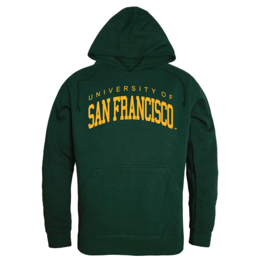 USFCA University of San Francisco Dons College Hoodie Sweatshirt Forest-Campus-Wardrobe