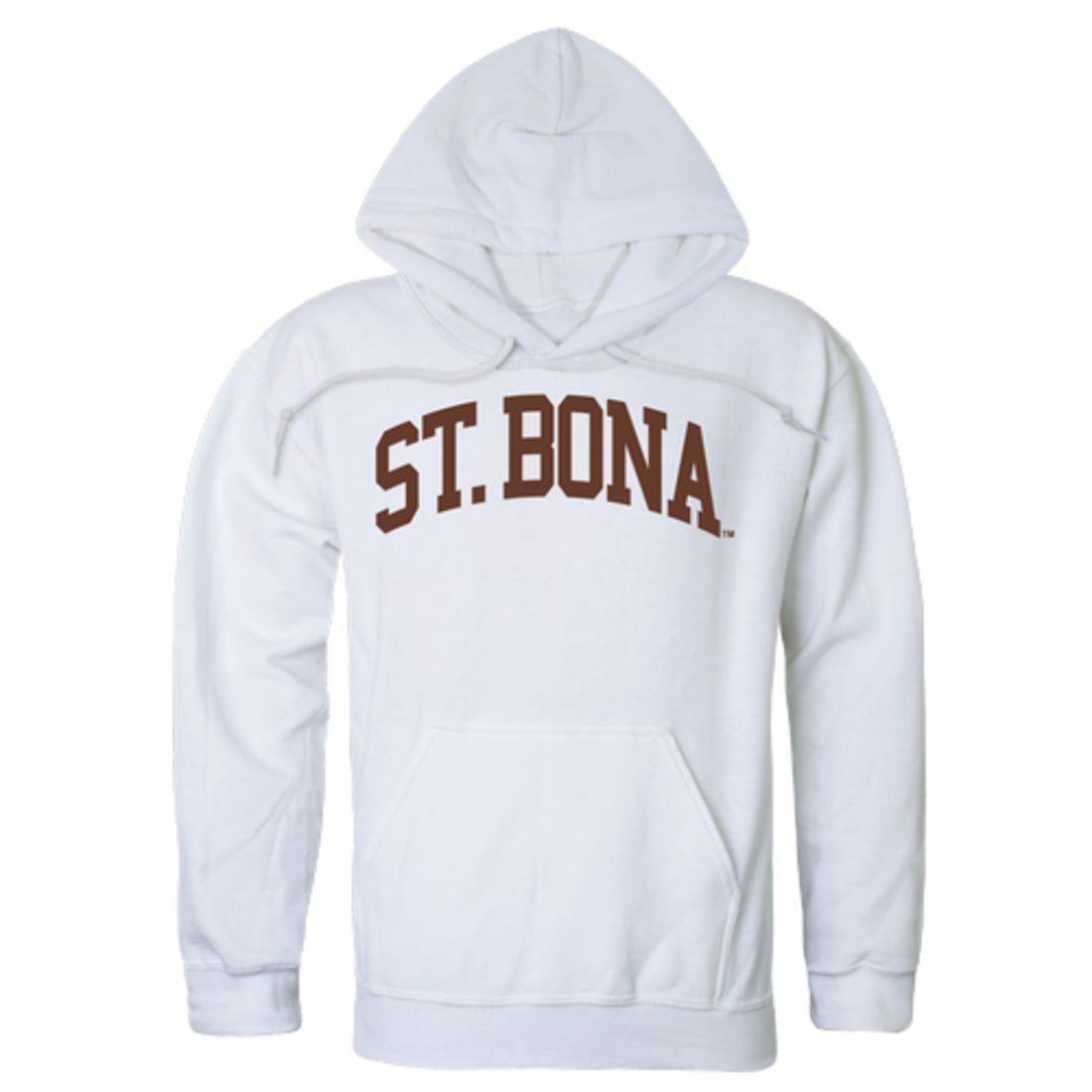 SBU St. Bonaventure University Bonnies College Hoodie Sweatshirt White-Campus-Wardrobe